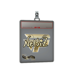 Sticker Slab | NEKiZ (Gold) | Paris 2023
