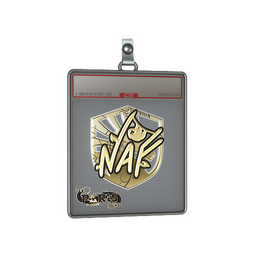 Sticker Slab | NAF (Gold) | Paris 2023