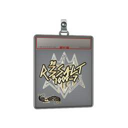 Sticker Slab | r3salt (Gold) | Paris 2023
