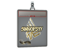 Sticker Slab | sinnopsyy (Gold) | Paris 2023