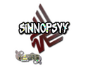 Sticker | sinnopsyy (Glitter) | Paris 2023