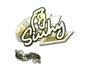 Sticker | siuhy (Gold) | Paris 2023