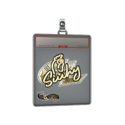 Sticker Slab | siuhy (Gold) | Paris 2023