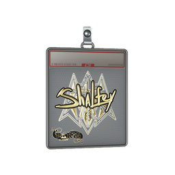Sticker Slab | shalfey (Gold) | Paris 2023