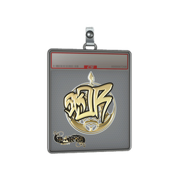 Sticker Slab | sk0R (Gold) | Paris 2023