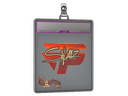 Sticker Slab | skullz (Holo) | Paris 2023