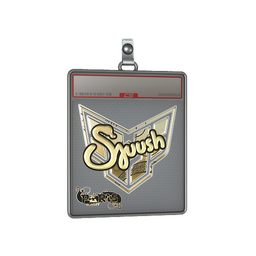 Sticker Slab | sjuush (Gold) | Paris 2023