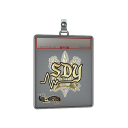 Sticker Slab | sdy (Gold) | Paris 2023