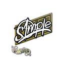 Sticker | s1mple | Paris 2023