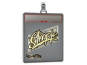 Sticker Slab | s1mple (Gold) | Paris 2023