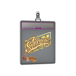 Sticker Slab | s1mple (Holo) | Paris 2023