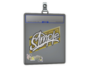Sticker Slab | s1mple | Paris 2023