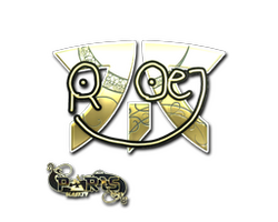 Sticker | roeJ (Gold) | Paris 2023