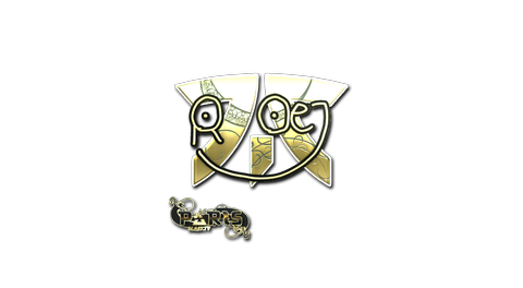 Sticker | roeJ (Gold) | Paris 2023