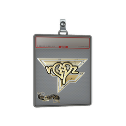 Sticker Slab | ropz (Gold) | Paris 2023