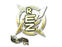 Sticker | REZ (Gold) | Paris 2023