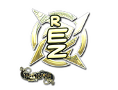 Sticker | REZ (Gold) | Paris 2023