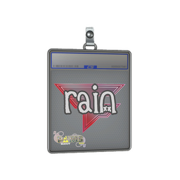 Sticker Slab | rain | Paris 2023