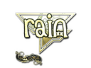 Sticker | rain (Gold) | Paris 2023