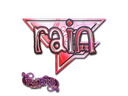 Sticker | rain (Holo) | Paris 2023