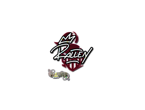 Aufkleber | rallen (Glitzer) | Paris 2023