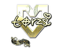Sticker | torzsi (Gold) | Paris 2023
