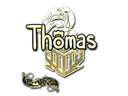 Sticker | Thomas (Gold) | Paris 2023