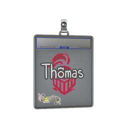 Sticker Slab | Thomas | Paris 2023