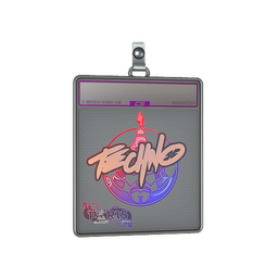 Sticker Slab | Techno4K (Holo) | Paris 2023