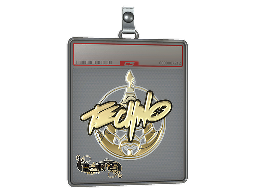 Sticker Slab | Techno4K (Gold) | Paris 2023