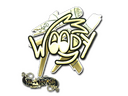 Sticker | WOOD7 (Gold) | Paris 2023