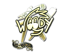 Sticker | WOOD7 (Gold) | Paris 2023