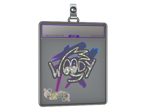 Sticker Slab | WOOD7 (Glitter) | Paris 2023