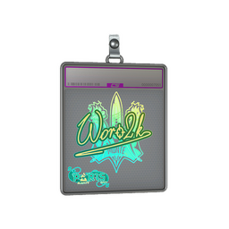 Sticker Slab | Woro2k (Holo) | Paris 2023