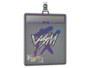 Sticker Slab | v$m (Glitter) | Paris 2023