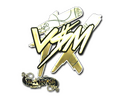 Sticker | v$m (Gold) | Paris 2023