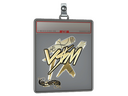 Sticker Slab | v$m (Gold) | Paris 2023
