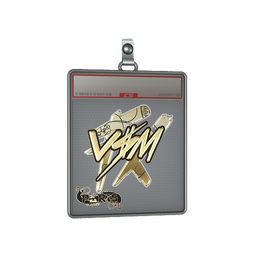Sticker Slab | v$m (Gold) | Paris 2023