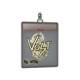 Sticker Slab | volt (Gold) | Paris 2023