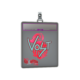 Sticker Slab | volt (Holo) | Paris 2023