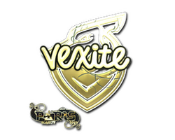 Sticker | vexite (Gold) | Paris 2023