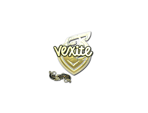 Наклейка | vexite (золотая) | Париж-2023