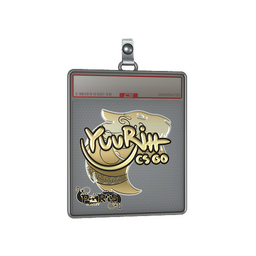 Sticker Slab | yuurih (Gold) | Paris 2023