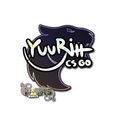 Sticker | yuurih (Glitter) | Paris 2023