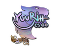 Sticker | yuurih (Holo) | Paris 2023