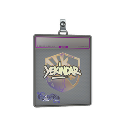 Sticker Slab | YEKINDAR (Holo) | Paris 2023