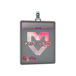 Sticker Slab | xertioN (Holo) | Paris 2023