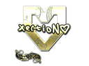 Sticker | xertioN (Gold) | Paris 2023