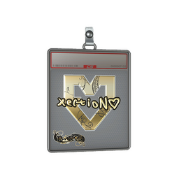 Sticker Slab | xertioN (Gold) | Paris 2023
