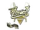 Sticker | ZywOo (Gold) | Paris 2023
